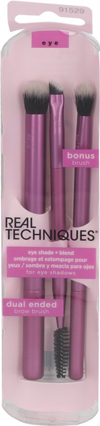 Real Techniques Techniques Eye Shade + Blend Brush + Bonus Brush