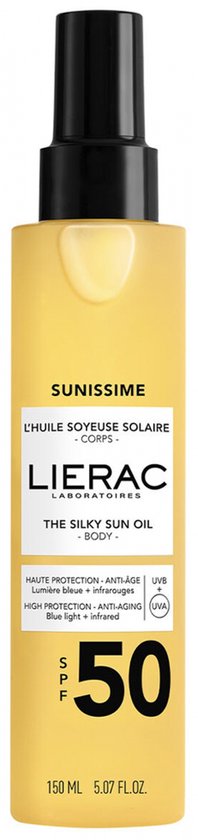 Lierac Sunissime Zijdezachte Zonneolie SPF50 150 ml