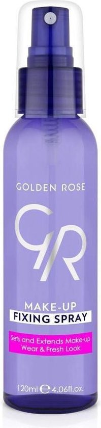 Golden Rose Make-up Fixing Spray Fixeer spray zorgt dat de make-up niet verplaatst
