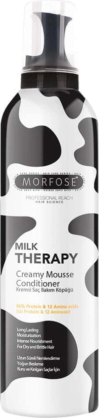 Morfose - Professional Reach Milk Therapy Creams Mousse Conditioner 200Ml Milk Conditioner