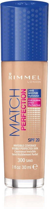 Rimmel London Match Perfection Foundation - 300 Sand - Beige