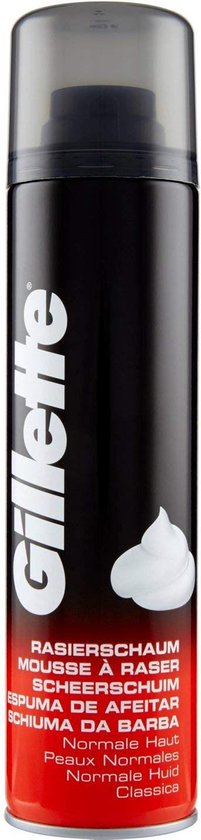 Gillette Basic Scheerschuim Regular Voordeelverpakking 6x 200ml