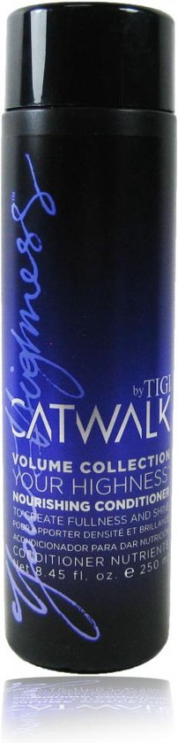 Tigi Catwalk Volume Collection Your Highness Nourishing Conditioner | 250 ml | Crèmespoeling