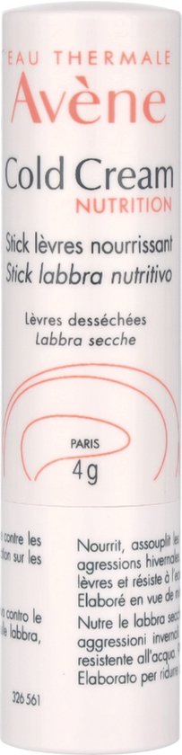 Avène Cold Cream Voedende Lipstick 4 gr