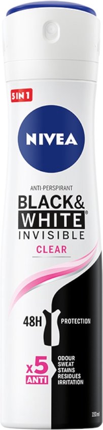 Nivea - Invisible Black&White Antiperspirant 48H