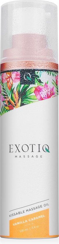 Exotiq - Massageolie - Massage Olie - Vanilla Caramel - 100 ml