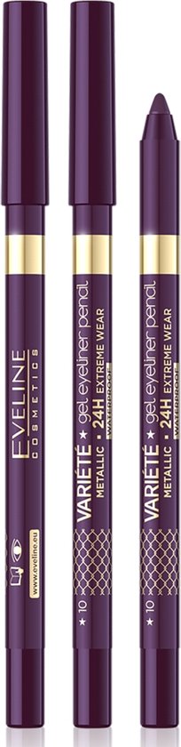 Variete waterproof gel eyeliner 10 Aubergine