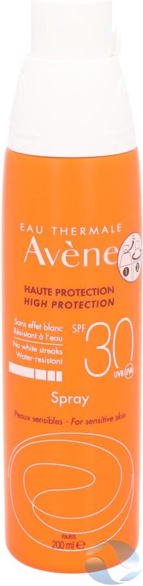 Avène Zon Protector Spray Solaire Haute Avene Spf 30 - Zonnebrand - 200 ml