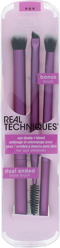 Real Techniques Techniques Eye Shade + Blend Brush + Bonus Brush