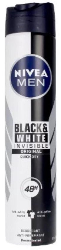 Nivea MEN INVISIBLE - deodorant - spray 200 ml