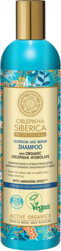 Siberica Professional - Oblepikha Shampoo Buckthorn Shampoo For Weak And Damaged Hair 400Ml