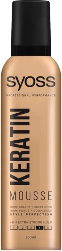 Syoss Styling-Mousse Keratin - 250 ml