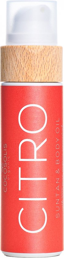 Bruinende Olie Suntan & Body Cocosolis Citroenzuur (110 ml)