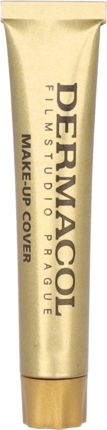 Dermacol Makeup Cover Foundation | Matte foundation met volledige dekking met SPF 30 | waterproof make-up voor een vette huid, acne en wallen onder de