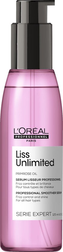 L’Oréal Professionnel - Liss Unlimited - Haarserum voor beschadigd- of onhandelbaar haar - 125 ml.