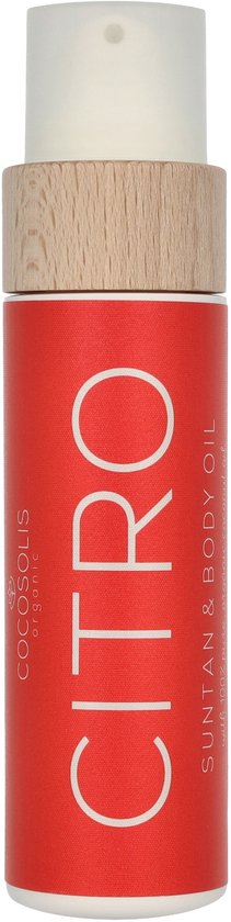 Bruinende Olie Suntan & Body Cocosolis Citroenzuur (110 ml)