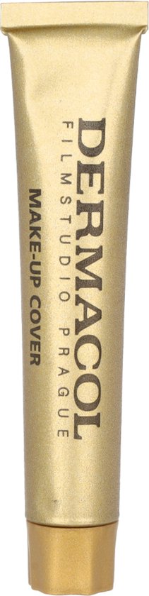 Dermacol Full Coverage Matte Foundation | Waterproof | Olie-vrije Make-up, SPF 30 (Extreme Dekking, Langdurig Gebruik)