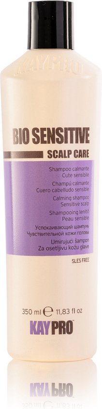 KayPro Shampoo voor Gevoelige Hoofdhuid - Bio Sensitive Shampoo 350ml - shampoo voor gevoelige hoofdhuid - sulfate free shampoo - SLES vrij