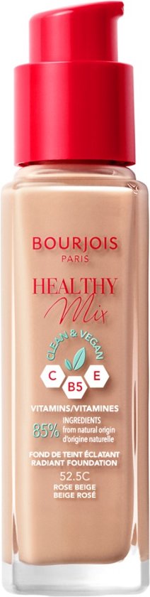 Bourjois Healthy Mix Clean Vegan Foundation 52.5 Rose Beige