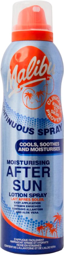 Malibu Continuous Moistursing After Sun Lotion Spray - 175 ml