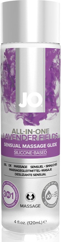 System JO - All-in-One Sensual Massage Lavendel - 120 ml