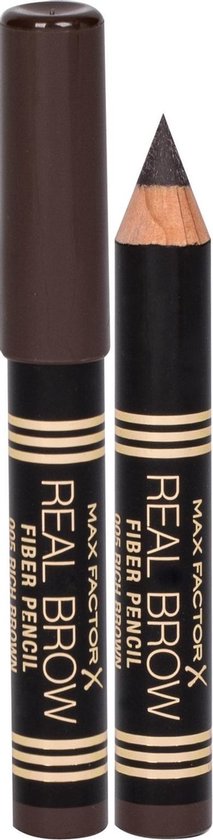 Max Factor Real Brow Fiber Pencil - 005 Rich Brown