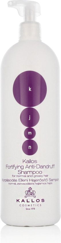 Kallos - KJMN Fortifying Anti Dandruff Shampoo ( Greasy Hair ) - 1000ml