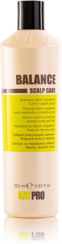 KayPro Vettig Haar Shampoo 350ml - Balance Shampoo - Ontvettende Shampoo - Shampoo Tegen Vet Haar