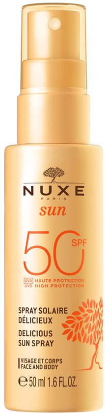 Nuxe Sun SPF50 Spray - Zonnespray voor gezicht en lichaam - 50 ml