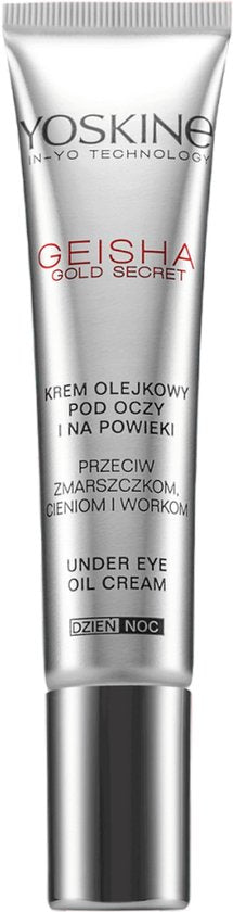 Yoskine - Geisha Gold Secret Oil Cream Under Eyes And Eyelids Against Wrinkles, Shadows And 15Ml Bags