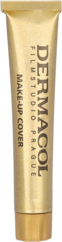Dermacol Full Coverage Matte Foundation | Waterproof Make-Up | Olie-vrije Formule, SPF 30 (Extreme Dekking, Langdurig)
