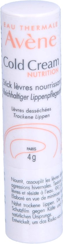 Avène Cold Cream Voedende Lipstick 4 gr