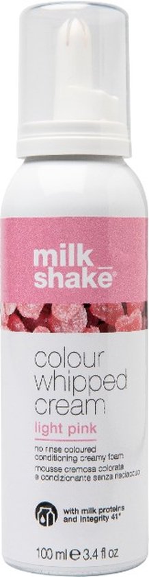 Milk Shake - Coloured Whipped Cream Light Pink - 100ml