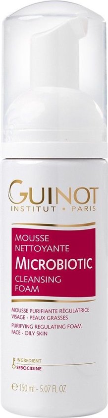 Guinot Microbiotic Schuimreiniger - 150ml - Vette Huid