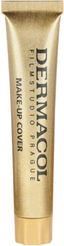 Dermacol Full Coverage Matte Foundation | Waterproof | Langdurig, Lichtroze (SPF 30, Hypoallergeen, Extreme Dekking)