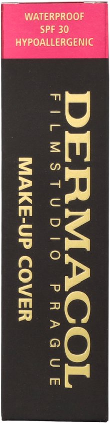 Dermacol Full Coverage Matte Foundation | Waterproof Make-Up | Olie-vrije Formule, SPF 30 (Extreme Dekking, Langdurig)