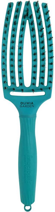 Olivia Garden FingerBrush Boar & Nylon - Yellow Sunshine