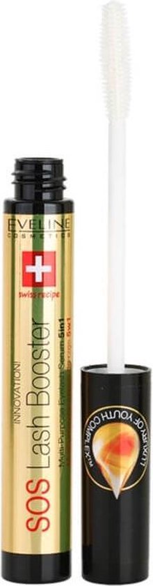 Eveline Cosmetics SOS Lash Booster Wimper Serum 5in1 Met Argan Oil 10ml.