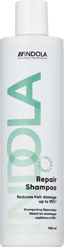 Indola Repair Shampoo | 300 ml | Voor beschadigd haar