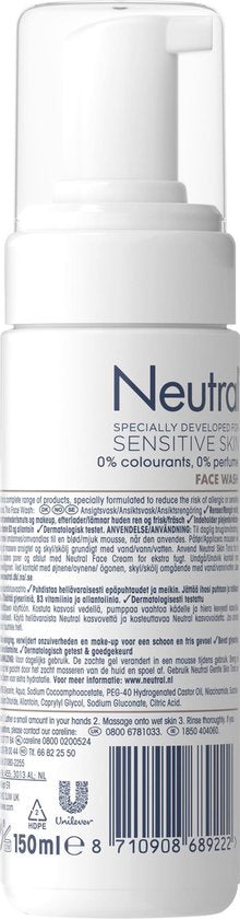 Neutral Parfumvrij - 150 ml - Face Wash