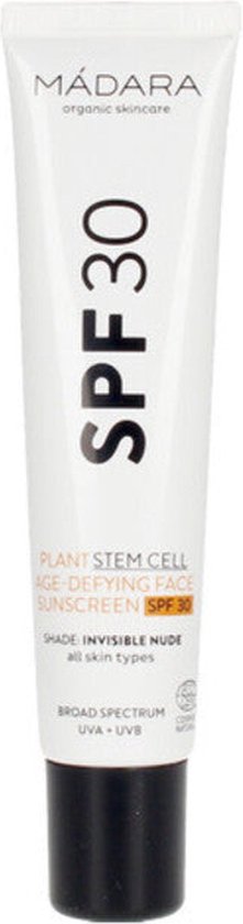 MÁDARA Plant Stem Cell Age-Defying Face Sunscreen SPF30 - 40 ml -UVA/UVB-bescherming