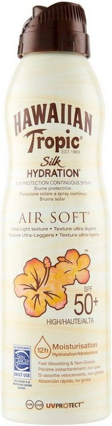 Zonnebrand Spray Silk Hydration Hawaiian Tropic Hydraterend Spf 50 (220 ml)