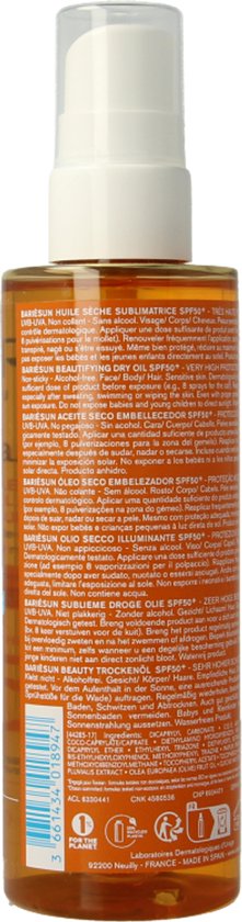 Uriage Bariesun SPF50+ olie 200 Milliliter
