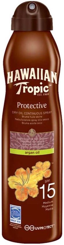 Zonnebrand Spray Argan Oil Hawaiian Tropic (177 ml)