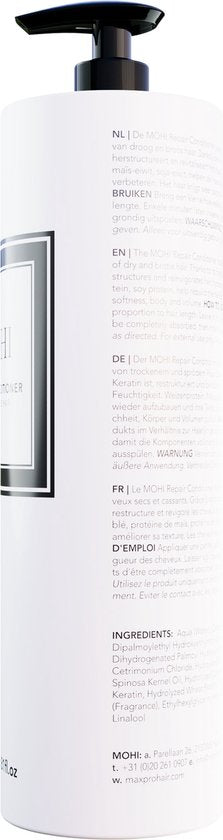 MOHI Repair Conditioner 1L - Conditioner haar - Haarverzorging - Haar conditioner - Met pomp - Mannen & Vrouwen - Heren - Cremespoeling - Haarconditioner - 100ml - Haar verzorging