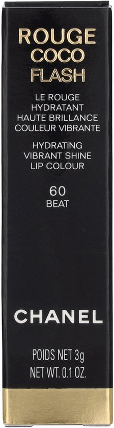 Chanel Rouge Coco Flash Vibrant Shine Lipstick - 60 Beat - 3 g - lippenstift