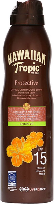 Zonnebrand Spray Argan Oil Hawaiian Tropic (177 ml)