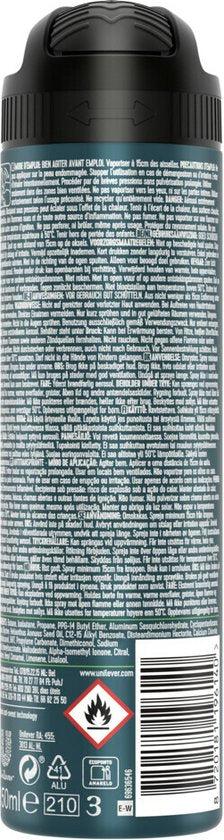 Rexona Men - Deodorant - Spray - Quantum Dry - 150ml