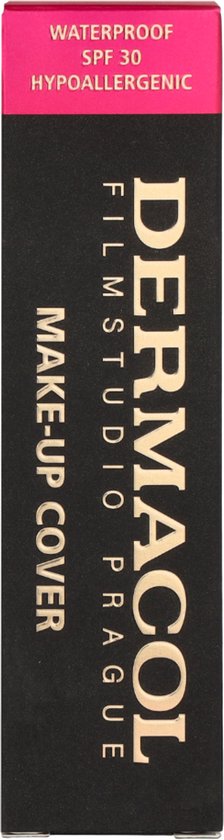 Dermacol Full Coverage Matte Foundation | Waterproof | Olie-vrije Make-up, SPF 30 (Extreme Dekking, Langdurig Gebruik)
