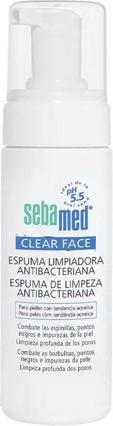Sebamed Clear Face Antibacterial Cleansing Foam 150ml